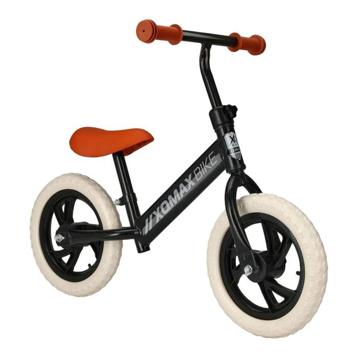 Bicicleta de equilibrio y aprendizaje para niños, negra, máx 40 kg Bicicleta de equilibrio y aprendizaje para niños, negra, máx 40 kg
