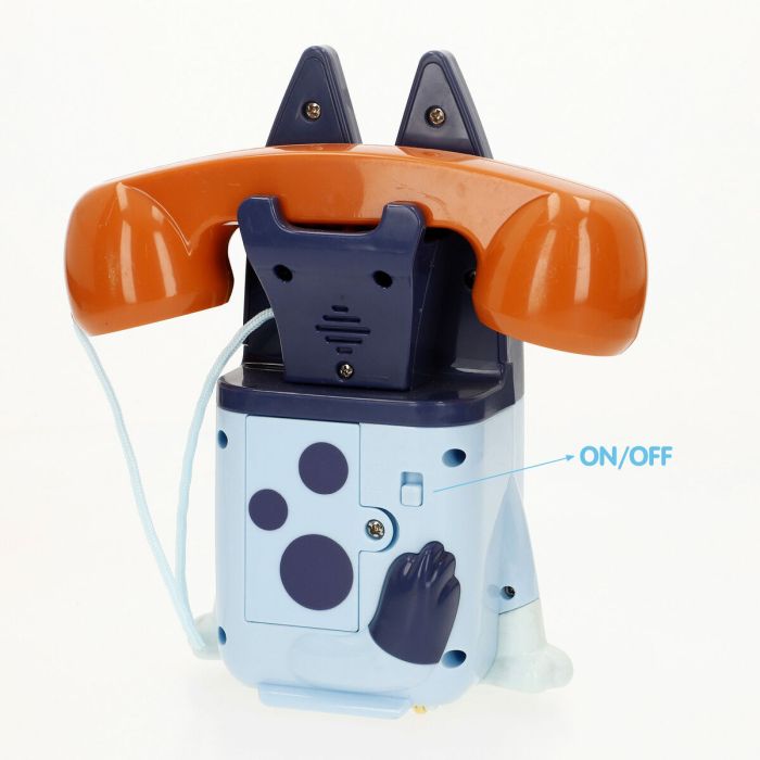 Teléfono de Juguete Bluey Plástico 16 x 18 x 8 cm (4 Unidades) 1 Teléfono de Juguete Bluey Plástico 16 x 18 x 8 cm (4 Unidades) 1