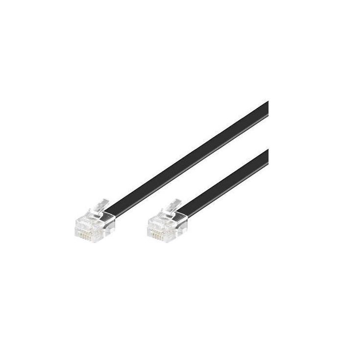 MicroConnect MPK106B Cable Telefónico Modular RJ12/RJ12 6C/6P Recto 6 Metros. Conexión Fiable para Módem y Teléfono. MicroConnect MPK106B Cable Telefónico Modular RJ12/RJ12 6C/6P Recto 6 Metros. Conexión Fiable para Módem y Teléfono.