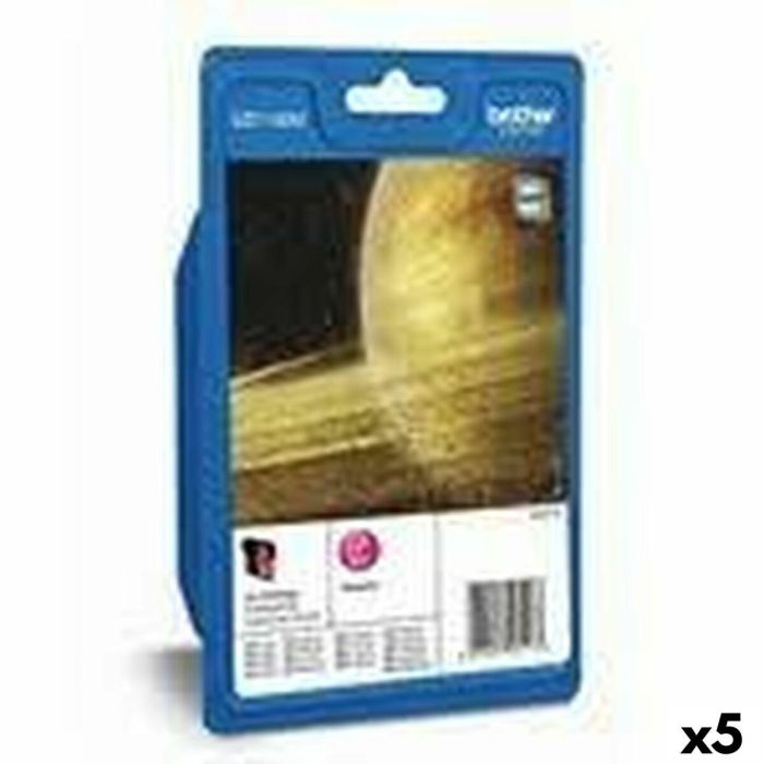 Cartucho de Tinta Original Brother DCP-385C/ MFC-6490CW/5490CN Magenta (5 Unidades) Cartucho de Tinta Original Brother DCP-385C/ MFC-6490CW/5490CN Magenta (5 Unidades)