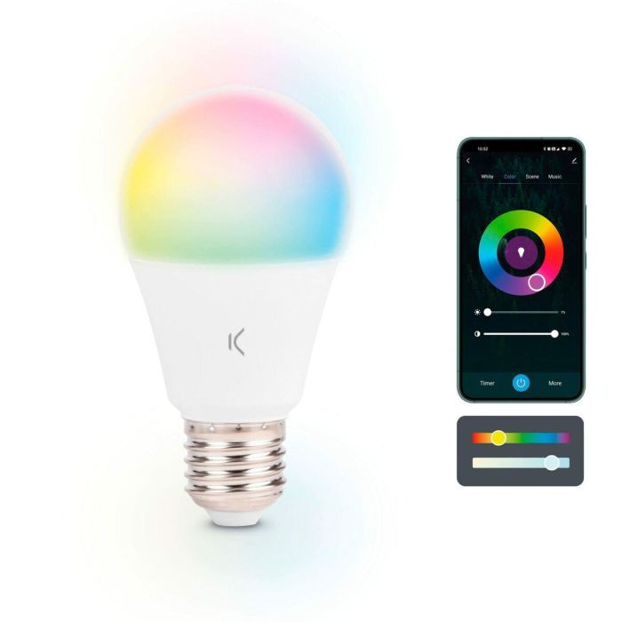 Bombilla LED KSIX E27 9W F 9 Bombilla LED KSIX E27 9W F 9
