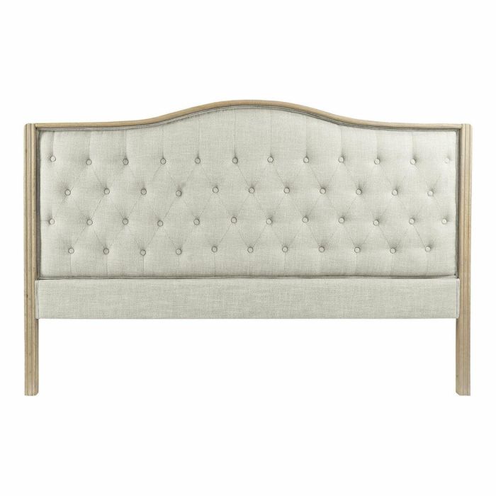 Cabecero de Cama DKD Home Decor Beige Natural Madera Madera de caucho 180 x 10 x 120 cm Cabecero de Cama DKD Home Decor Beige Natural Madera Madera de caucho 180 x 10 x 120 cm