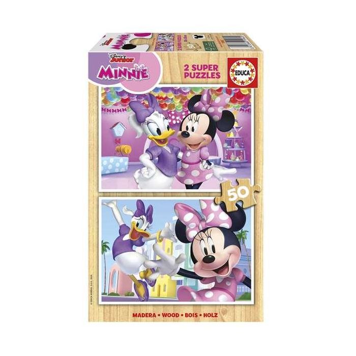 Puzzle 2x50 piezas minnie