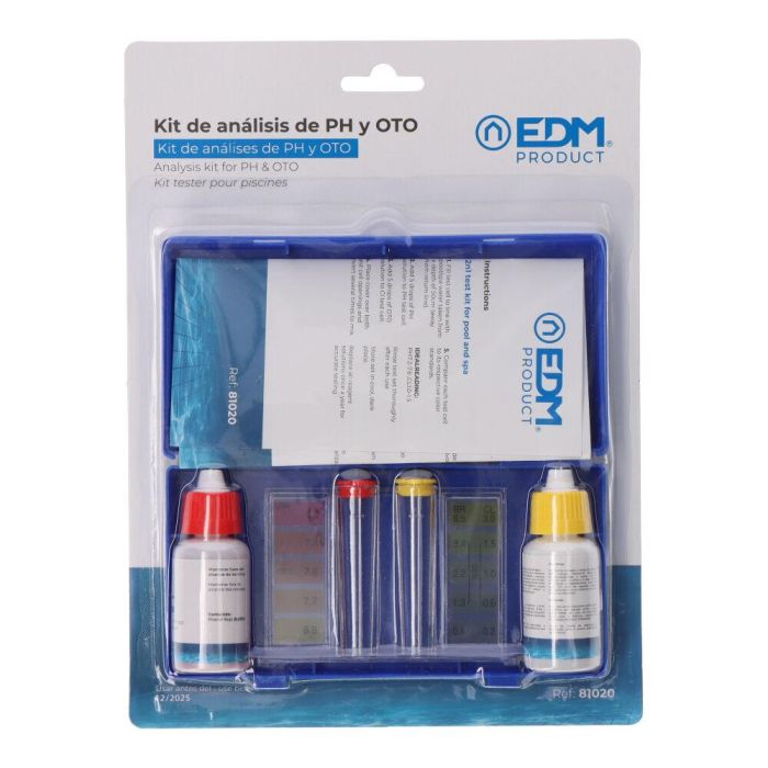 Kit de análisis de ph y oto Kit de análisis de ph y oto
