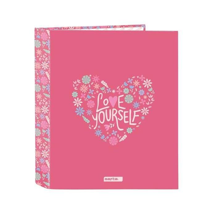 Carpeta de anillas Safta Feeling Multicolor A4 27 x 33 x 6 cm