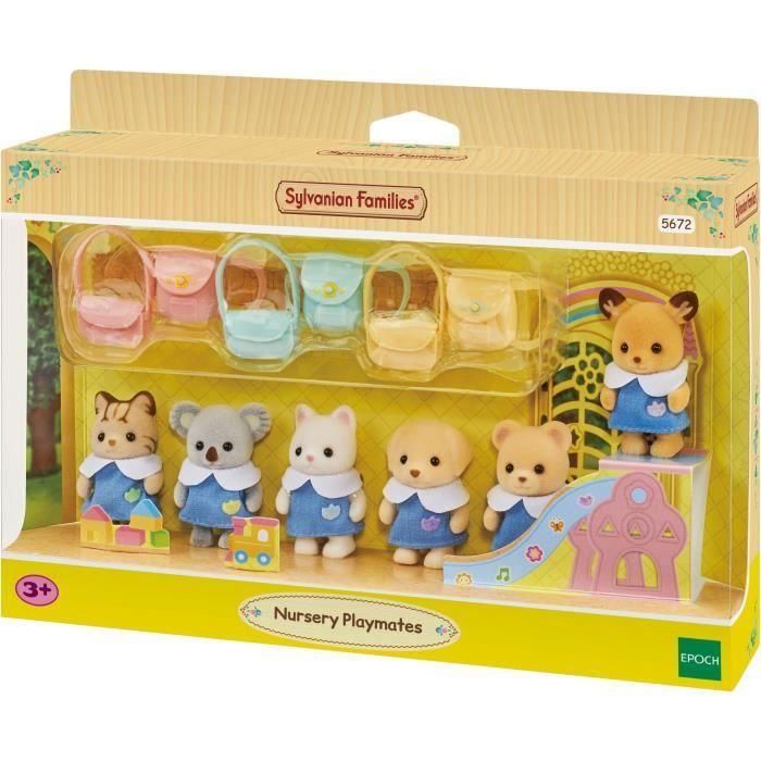 Amigos de la guardería - SYLVANIAN FAMILIES - 5672 - Caja de 6 figuras de bebé con accesorios 3 Amigos de la guardería - SYLVANIAN FAMILIES - 5672 - Caja de 6 figuras de bebé con accesorios 3