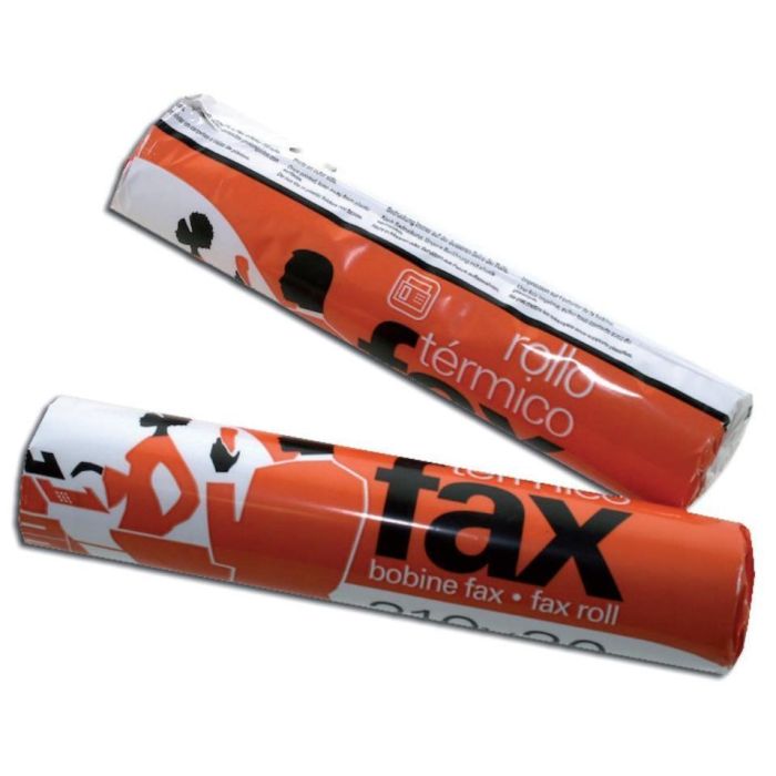 Fabrisa Rollo Térmico Fax 210 mmx15Metros Y 12 mm De Mandril Fabrisa Rollo Térmico Fax 210 mmx15Metros Y 12 mm De Mandril