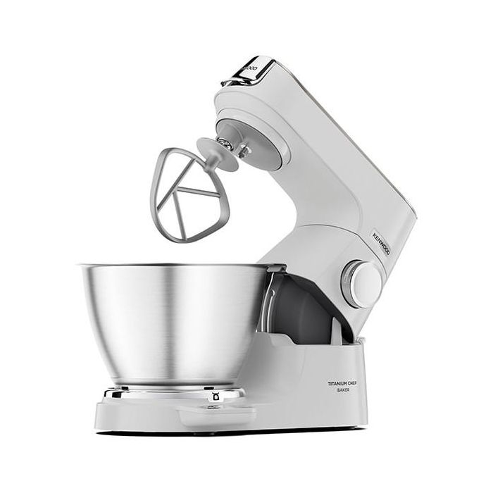 Kenwood Titanium Chef Baker Küchenmaschine weiß 2 Kenwood Titanium Chef Baker Küchenmaschine weiß 2