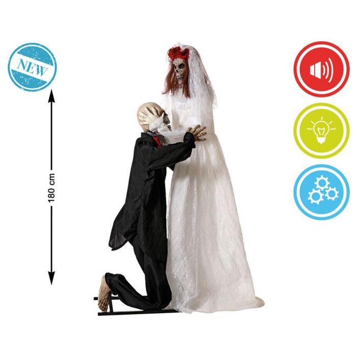 Decoración para Halloween 180 x 60 x 40 cm Novio Muerto 1