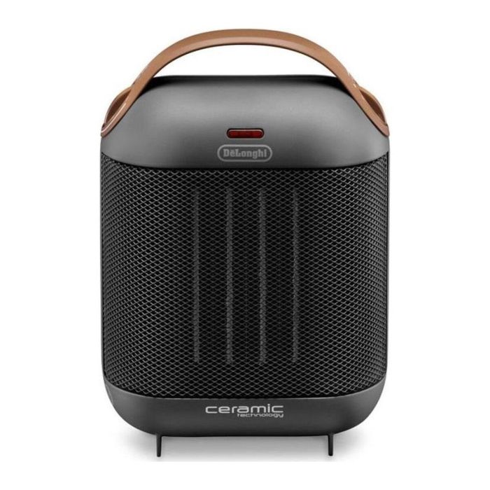 Delonghi HFX30C18 Calentador de Ventilador Cerámico 1800W, 2 Potencias, Función Verano, Termostato, Antivuelco, Gris 2