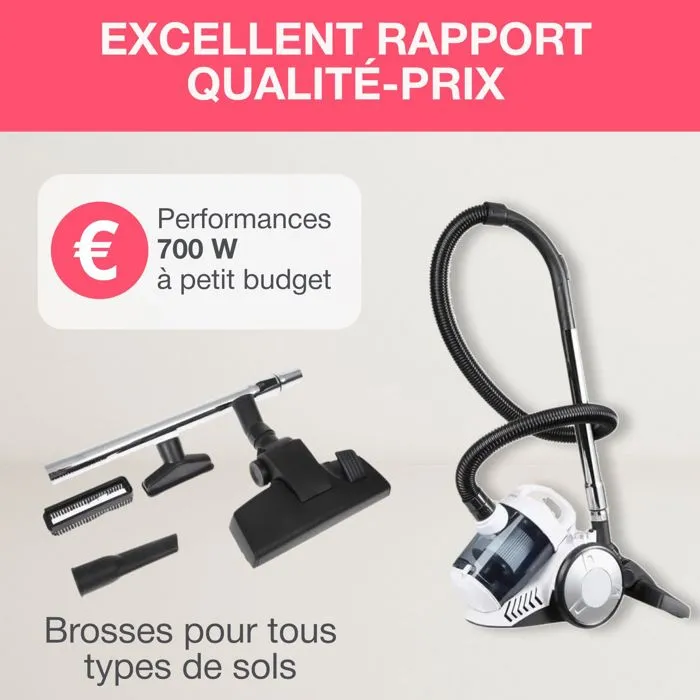 Oceanic VC10WBAX2 Aspiradora sin Bolsa - 700W 3