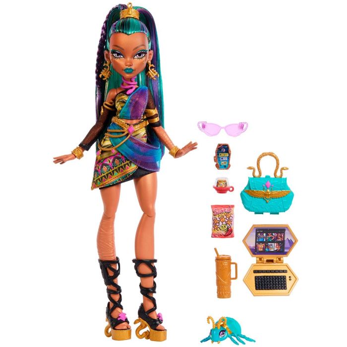 Muñeca Monster High Nefera De Nile Jdr48 Mattel 1 Muñeca Monster High Nefera De Nile Jdr48 Mattel 1