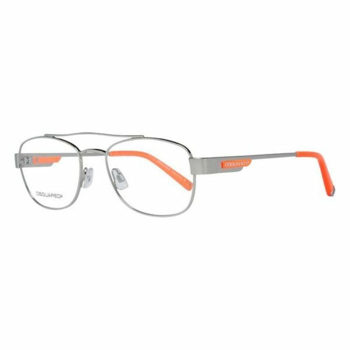 Montura de Gafas Hombre Dsquared2 DQ5121 52016 Plateado Ø 52 mm