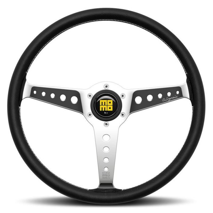 Volante Momo California 360 Cuero Negro MOMVCALIFOR36BKR Volante Momo California 360 Cuero Negro MOMVCALIFOR36BKR