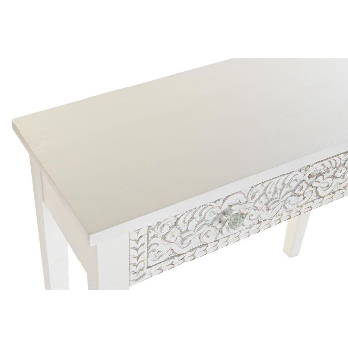 Consola Indio DKD Home Decor Blanco 45 x 78 x 100 cm 4