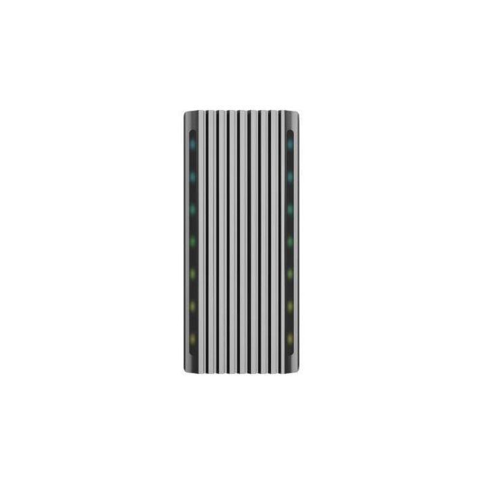 AISENS CAJA EXTERNA M.2 RGB GAMING ASM2-RGB011GR SATA/NVME A USB3.1 GEN2, GRIS 1 AISENS CAJA EXTERNA M.2 RGB GAMING ASM2-RGB011GR SATA/NVME A USB3.1 GEN2, GRIS 1