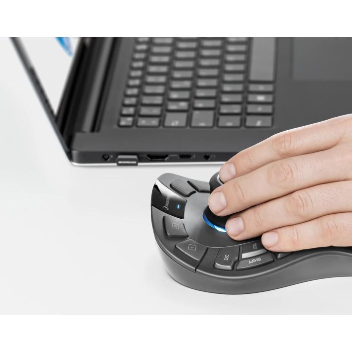 3Dconnexion SpaceMouse Pro Wireless Bluetooth Edition Ratón 3D para CAD, 3DX-700119 2