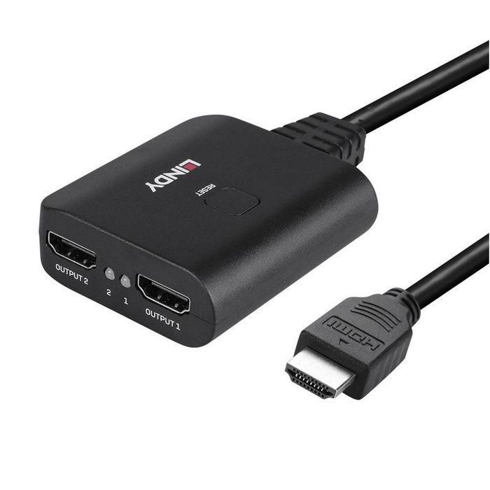 Adaptador HDMI a 2 x HDMI LINDY 38356 Negro 3 Adaptador HDMI a 2 x HDMI LINDY 38356 Negro 3