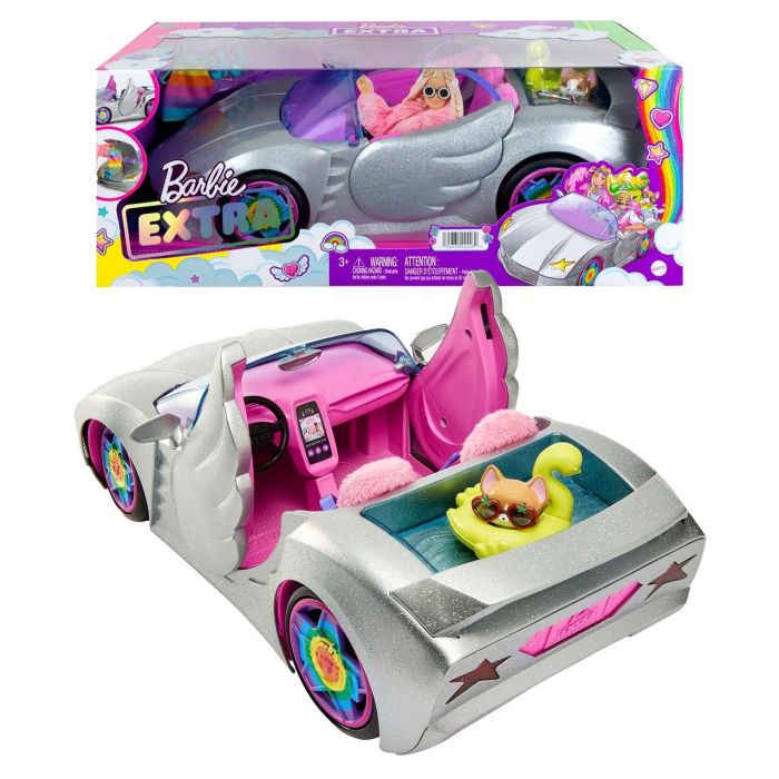 Muñeca Barbie Extra Coche Hdj47 Mattel