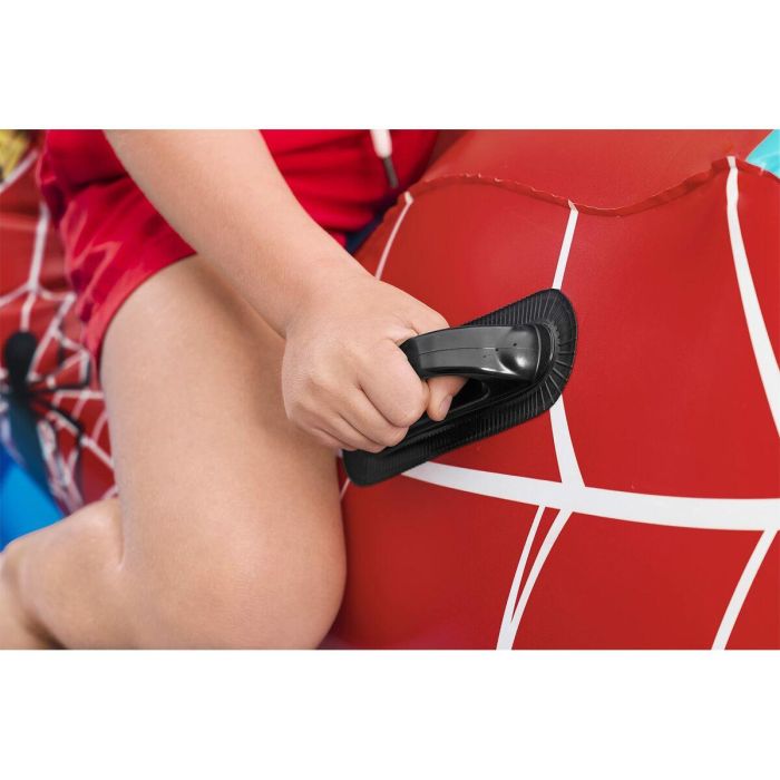 Bestway Figura Hinchable Moto Spiderman 170x84 cm +3 Años Playa y Piscina 98794 17