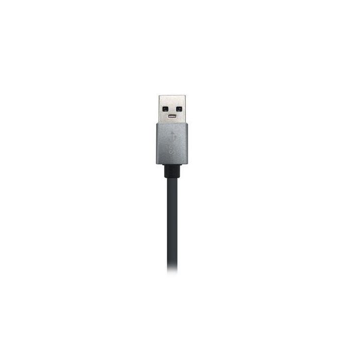 Aisens Conversor USB 3.0 a Ethernet Gigabit 10/100/1000 Mbps con Hub 3xUSB 3.0 - 15 cm Gris 3 Aisens Conversor USB 3.0 a Ethernet Gigabit 10/100/1000 Mbps con Hub 3xUSB 3.0 - 15 cm Gris 3