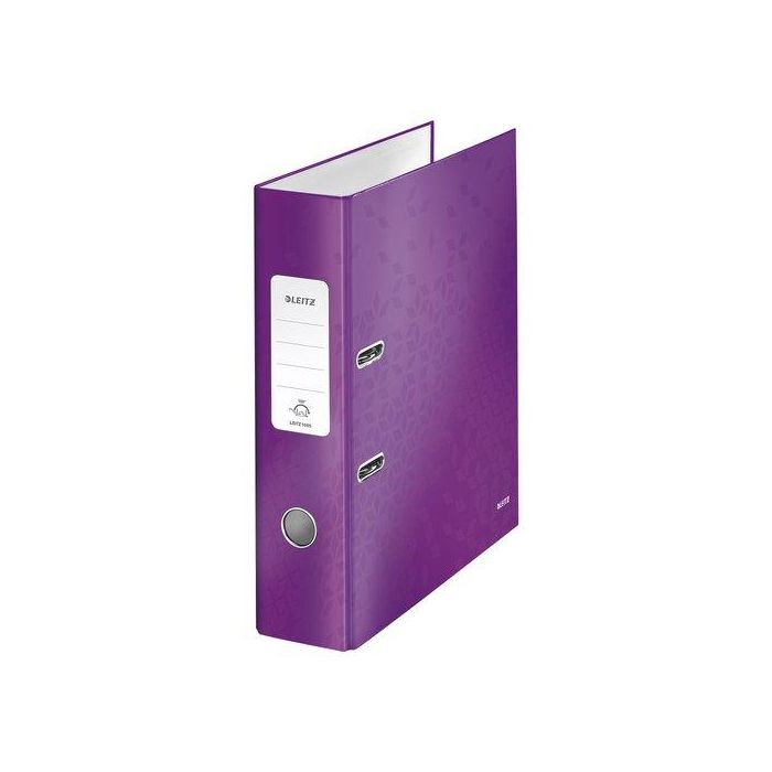 Archivador Palanca Leitz Wow A4 180º 80Mm Violeta
