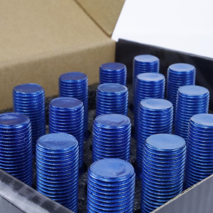Set Tuercas OMP 27 mm Azul 20 uds M12 x 1,50 3 Set Tuercas OMP 27 mm Azul 20 uds M12 x 1,50 3