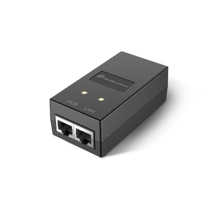 QuWireless QuPSU GP241E Fuente de Alimentación PoE Gigabit Pasiva 24V 1A con Enchufe EU Montaje en Pared 1