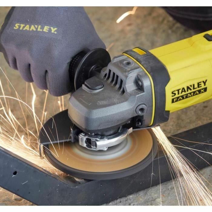Stanley Fatmax V20 SFMCG400M2K-QW Amoladora 125 mm Inalámbrica 18V con 2 Baterías 4Ah 3