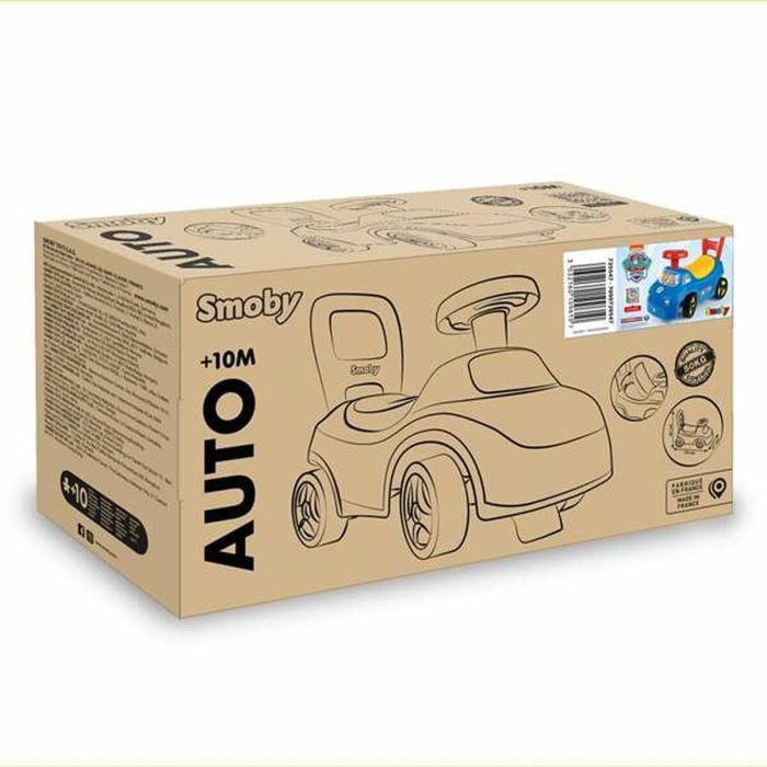 Smoby - Portabebés 2 en 1 - Patrulla Canina - Caja bajo el sillín + bocina - A partir de 10 meses - Fabricado en Francia 1 Smoby - Portabebés 2 en 1 - Patrulla Canina - Caja bajo el sillín + bocina - A partir de 10 meses - Fabricado en Francia 1