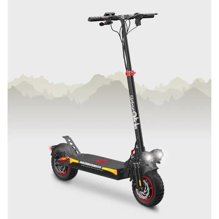 Patinete eléctrico - URBANGLIDE - ECROSS DUO - 800 W - Llantas de 10" - Velocidad máxima 25 km/h - Autonomía hasta 60 km 0 Patinete eléctrico - URBANGLIDE - ECROSS DUO - 800 W - Llantas de 10" - Velocidad máxima 25 km/h - Autonomía hasta 60 km 0