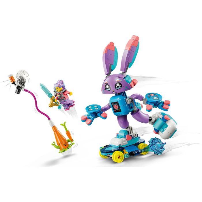 LEGO 71490 DREAMZzz Izzie y Bunchurro El Conejo Jugón Set de Construcción Articulado Transformable con Minifigura Izzie +7 Años 3 LEGO 71490 DREAMZzz Izzie y Bunchurro El Conejo Jugón Set de Construcción Articulado Transformable con Minifigura Izzie +7 Años 3