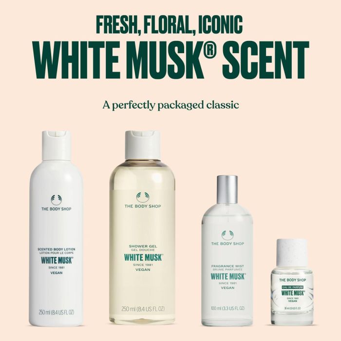 Set de Perfume Mujer The Body Shop WHITE MUSK 4 Piezas 3 Set de Perfume Mujer The Body Shop WHITE MUSK 4 Piezas 3