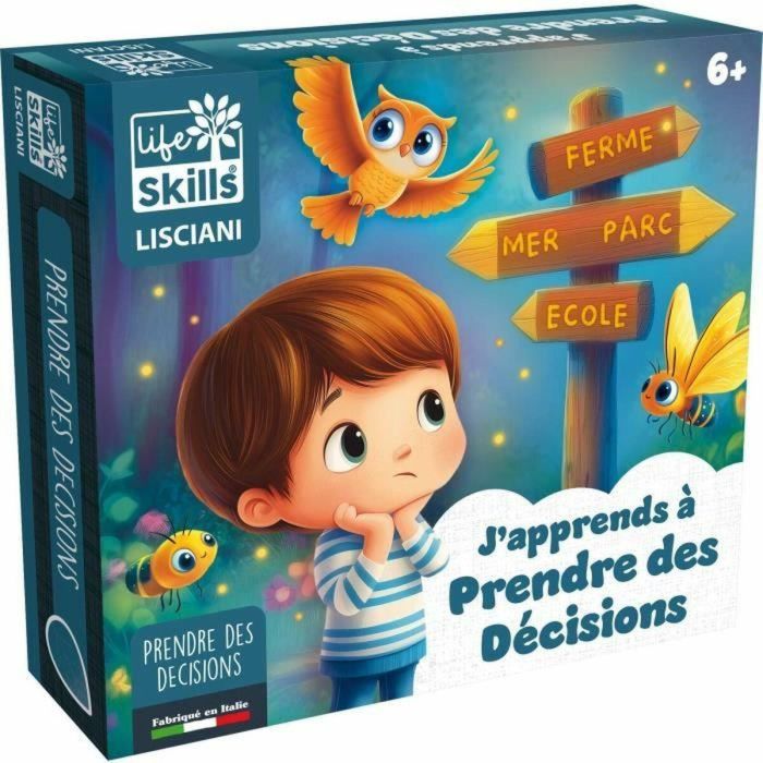 Lisciani Giochi LIS8008324110131 Juego de Mesa Toma de Decisiones Habilidades para la Vida con Tablero Ilustrado Lisciani Giochi LIS8008324110131 Juego de Mesa Toma de Decisiones Habilidades para la Vida con Tablero Ilustrado