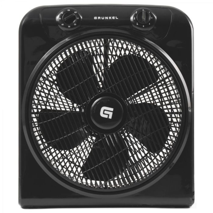 Grunkel Ventilador de Suelo 50W, 3 Velocidades, Temporizador 60 Minutos, Negro Grunkel Ventilador de Suelo 50W, 3 Velocidades, Temporizador 60 Minutos, Negro