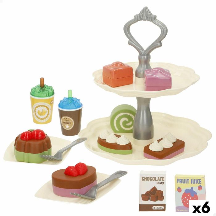 Set de Alimentos de Juguete Colorbaby 16 Piezas (6 Unidades) Set de Alimentos de Juguete Colorbaby 16 Piezas (6 Unidades)