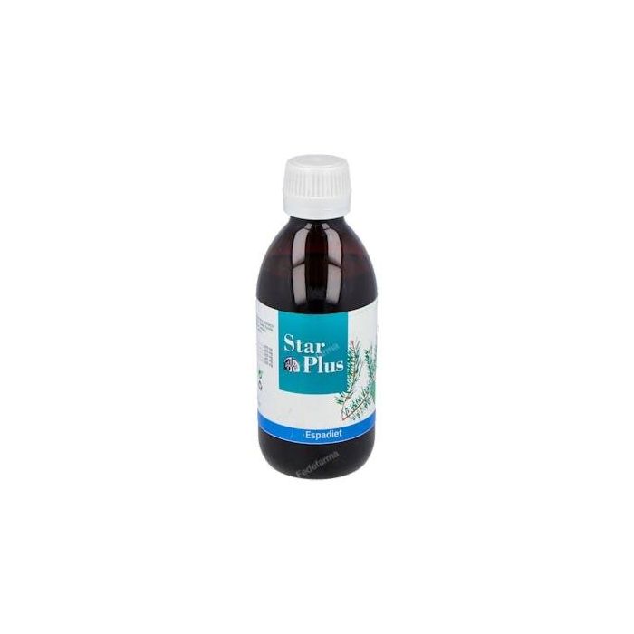 ESPADIET Star Plus Bronquios Jarabe 250ml para Catarros Respiratorios, Garganta y Tos