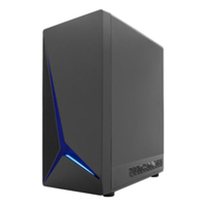COOLBOX Caja Semitorre ATX GA450 Star Light COO-CHA-GA450B-0, Negra, A-RGB, USB 3.0, Sin Fuente, Ventana 7
