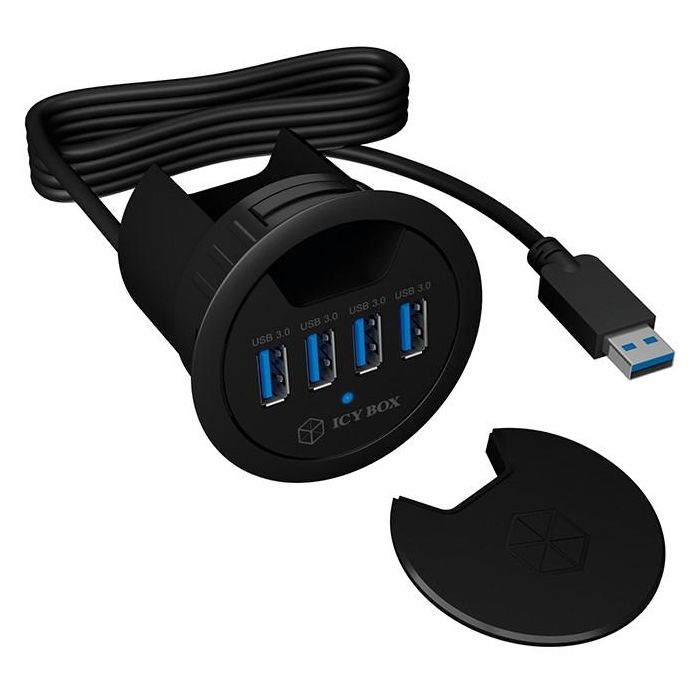 HUB Tisch-Hub 4x USB 3.0 Type-A ICY BOX 5
