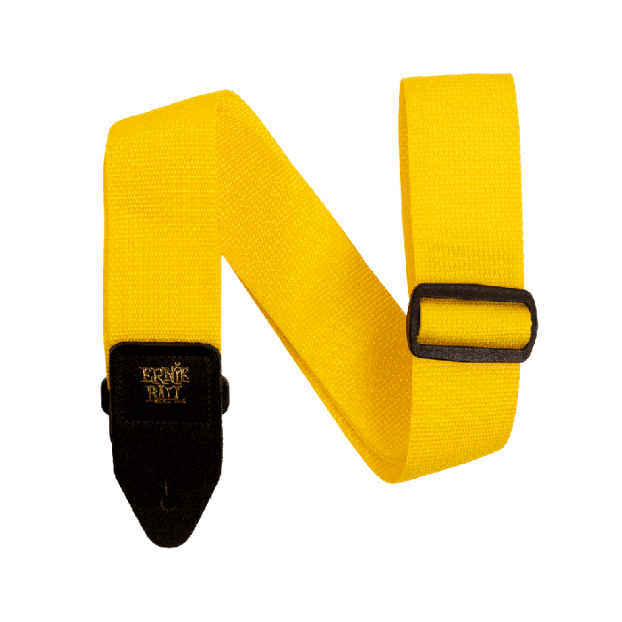 Correa Guit/ Bajo Polypro - Amarillo & Negro 0 Correa Guit/ Bajo Polypro - Amarillo & Negro 0
