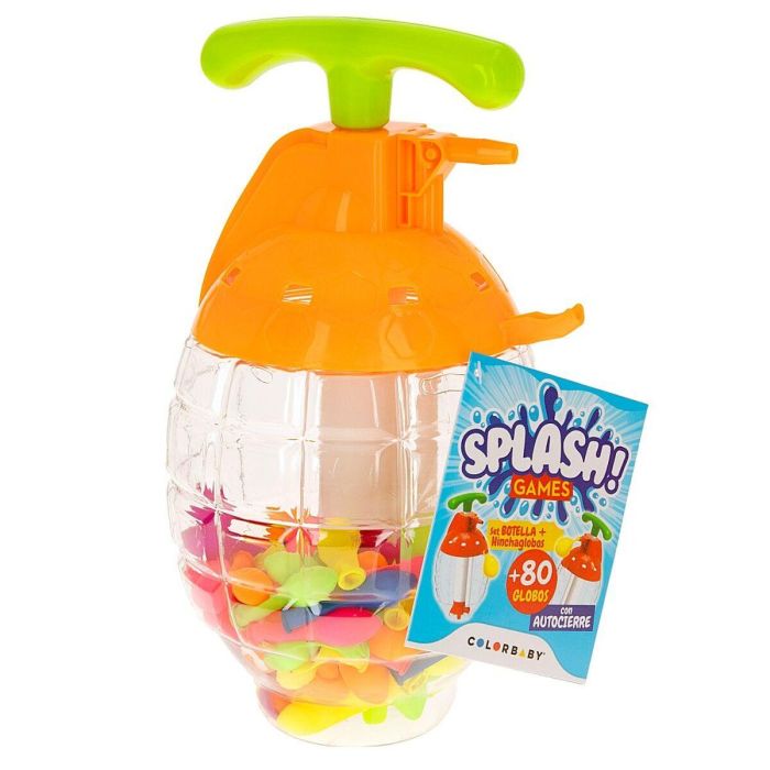 Globos de Agua con Inflador Colorbaby Splash Autocierre 6 Unidades 3