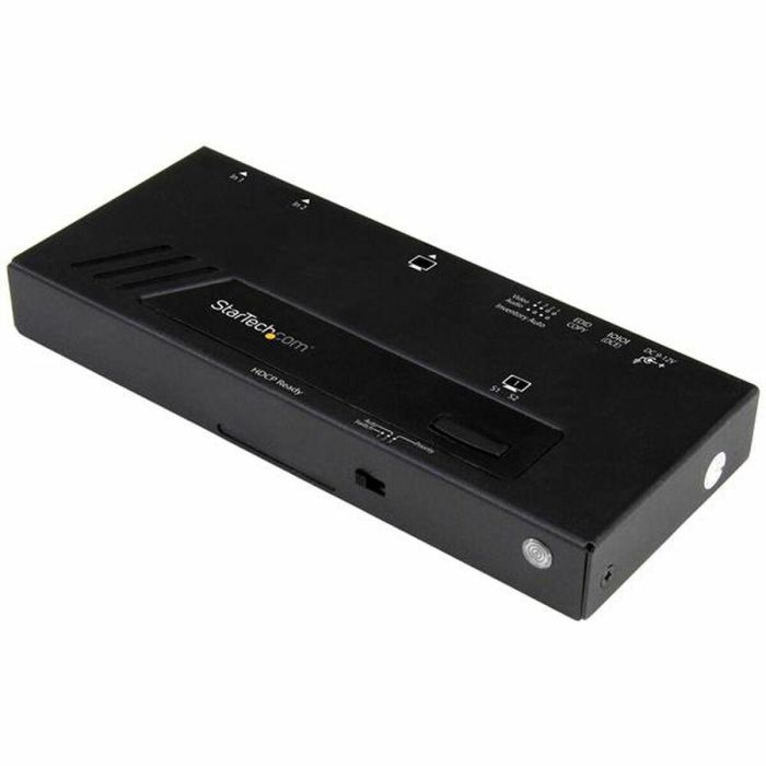 Switch HDMI Startech VS221HD4KA Azul Negro Switch HDMI Startech VS221HD4KA Azul Negro