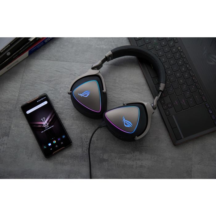 ASUS ROG Delta Auriculares Gaming Alámbricos USB, Frecuencia 20-40000 Hz, Negro 7