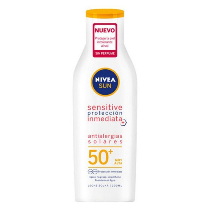Protector Antialergias Solares Sensitive Nivea (200 ml) 50+ (200 ml) Protector Antialergias Solares Sensitive Nivea (200 ml) 50+ (200 ml)