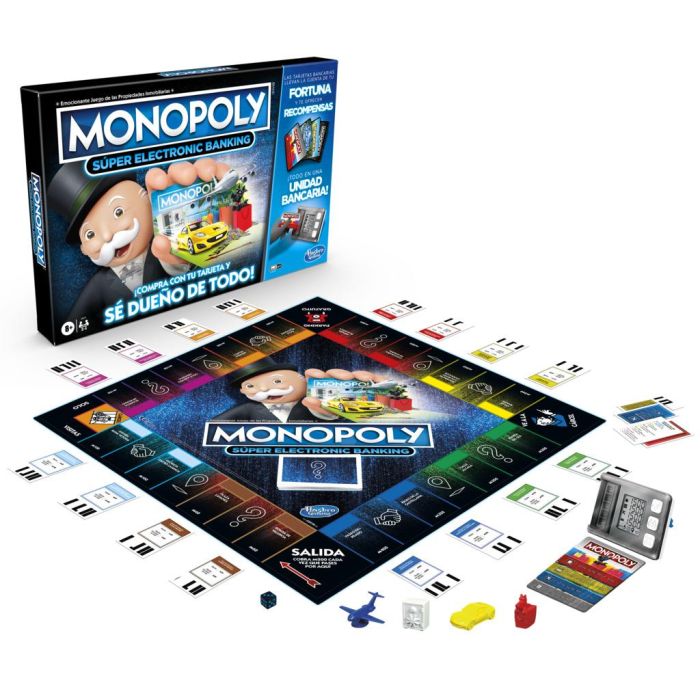 Monopoly Super Electronic Banking E8978 Hasbro 2 Monopoly Super Electronic Banking E8978 Hasbro 2