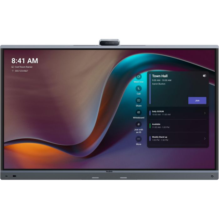 Yealink MeetingBoard Pro 65-A02 Pantalla Táctil Interactiva 65" 4K UHD para Videoconferencias con Cámara 50MP y Micrófonos 0 Yealink MeetingBoard Pro 65-A02 Pantalla Táctil Interactiva 65" 4K UHD para Videoconferencias con Cámara 50MP y Micrófonos 0