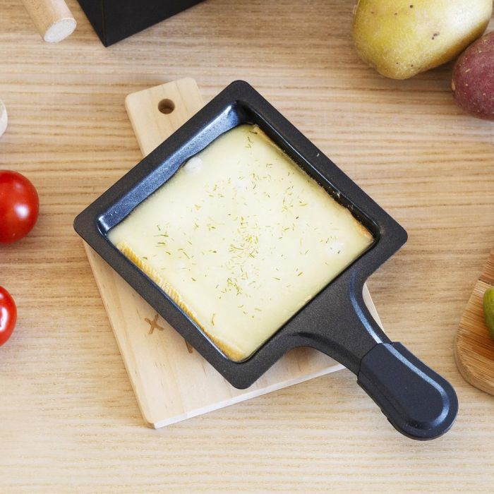 Juego de 4 Salvamantel Raclette Bistrot Madera de Pino con Frase Grabada 10x13.5 cm 6