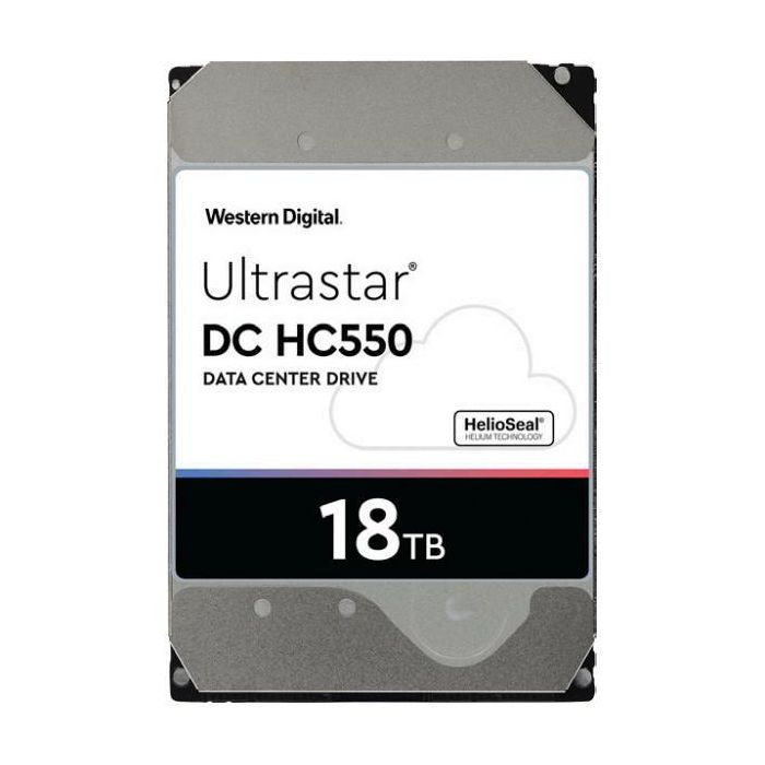 Western Digital Ultrastar DC HC550 Disco Duro Interno 18 TB SATA 6Gb/s Enterprise para Data Centers, Alta Capacidad, HelioSeal 3 Western Digital Ultrastar DC HC550 Disco Duro Interno 18 TB SATA 6Gb/s Enterprise para Data Centers, Alta Capacidad, HelioSeal 3