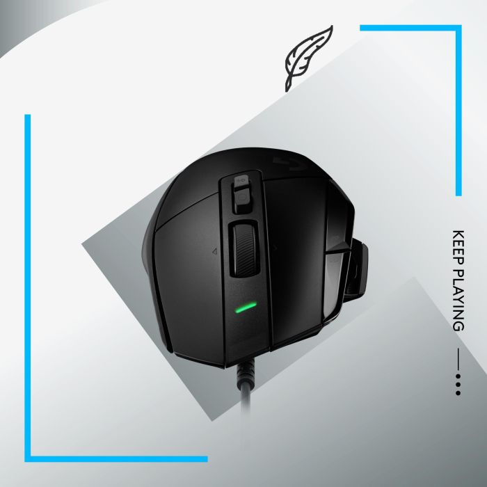 Logitech G502 X Ratón Gaming Cableado con Sensor HERO, 13 Botones Programables, RGB, 25600 DPI 5 Logitech G502 X Ratón Gaming Cableado con Sensor HERO, 13 Botones Programables, RGB, 25600 DPI 5