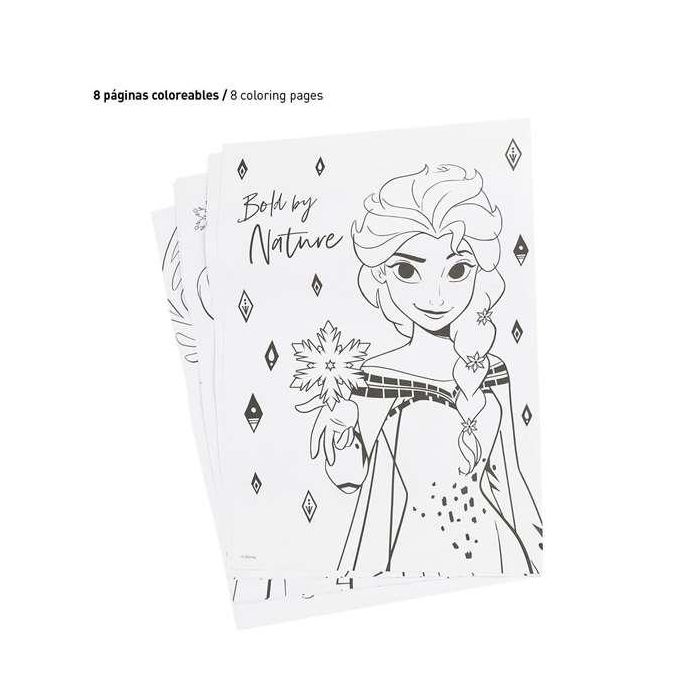 Set papelería coloreable frozen 2